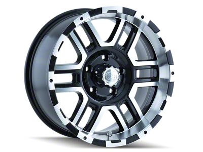 ION Wheels 179 Satin Black Machined 5-Lug Wheel; 20x9; 12mm Offset (09-18 RAM 1500)