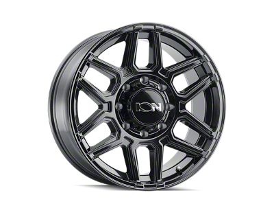 ION Wheels 146 Gloss Black 8-Lug Wheel; 20x10; -19mm Offset (01-06 Sierra 2500 HD)