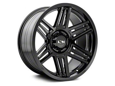 ION Wheels TYPE 147 Gloss Black 8-Lug Wheel; 20x9; 0mm Offset (01-06 Sierra 2500 HD)