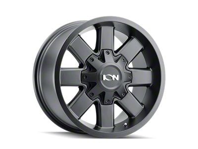 ION Wheels 141 Satin Black 8-Lug Wheel; 17x9; 18mm Offset (03-09 RAM 2500)