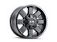 ION Wheels 141 Satin Black 8-Lug Wheel; 17x9; 18mm Offset (03-09 RAM 2500)