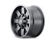 ION Wheels 141 Satin Black 8-Lug Wheel; 17x9; 18mm Offset (03-09 RAM 2500)