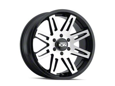 ION Wheels 142 Satin Black Machined 8-Lug Wheel; 20x9; 0mm Offset (03-09 RAM 2500)