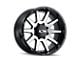 ION Wheels 143 Gloss Black Machined 8-Lug Wheel; 20x9; 18mm Offset (03-09 RAM 2500)