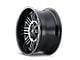 ION Wheels 144 Satin Black Machined 8-Lug Wheel; 20x9; 18mm Offset (03-09 RAM 2500)