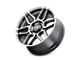 ION Wheels 146 Matte Black Machined with Dark 8-Lug Wheel; 17x9; 0mm Offset (03-09 RAM 2500)