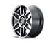 ION Wheels 146 Matte Black Machined with Dark 8-Lug Wheel; 20x10; -19mm Offset (03-09 RAM 2500)