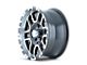 ION Wheels 179 Satin Black Machined 8-Lug Wheel; 17x9; 0mm Offset (03-09 RAM 2500)