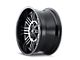 ION Wheels 144 Satin Black Machined 8-Lug Wheel; 20x10; -19mm Offset (03-09 RAM 3500 SRW)