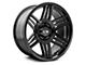 ION Wheels TYPE 147 Gloss Black 8-Lug Wheel; 17x9; 0mm Offset (03-09 RAM 3500 SRW)