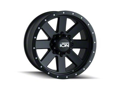 ION Wheels 134 Matte Black 6-Lug Wheel; 20x9; 0mm Offset (07-13 Sierra 1500)