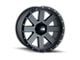 ION Wheels 134 Matte Gunmetal 6-Lug Wheel; 20x10; -19mm Offset (07-13 Sierra 1500)