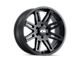 ION Wheels 142 Matte Black 6-Lug Wheel; 20x9; 25mm Offset (07-13 Sierra 1500)