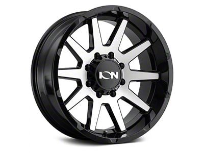 ION Wheels TYPE 143 Gloss Black Machine 6-Lug Wheel; 18x9; 18mm Offset (07-13 Sierra 1500)