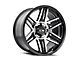 ION Wheels TYPE 147 Black Machined 6-Lug Wheel; 20x9; 18mm Offset (07-13 Sierra 1500)