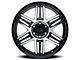 ION Wheels TYPE 147 Black Machined 6-Lug Wheel; 20x9; 18mm Offset (07-13 Sierra 1500)