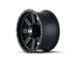 ION Wheels 134 Matte Black 8-Lug Wheel; 18x10; -19mm Offset (11-14 Sierra 2500 HD)