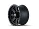 ION Wheels 134 Matte Black 8-Lug Wheel; 18x10; -19mm Offset (11-14 Sierra 3500 HD SRW)