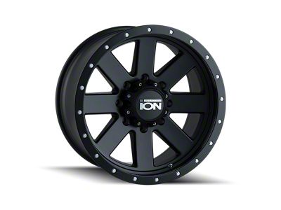 ION Wheels 134 Matte Black 6-Lug Wheel; 20x9; 0mm Offset (07-13 Silverado 1500)