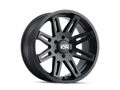 ION Wheels 142 Matte Black 6-Lug Wheel; 20x9; 25mm Offset (07-13 Silverado 1500)