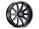ION Wheels TYPE 143 Matte Black 6-Lug Wheel; 18x9; 18mm Offset (07-13 Silverado 1500)
