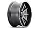 ION Wheels TYPE 143 Matte Black 6-Lug Wheel; 18x9; 18mm Offset (07-13 Silverado 1500)