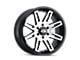 ION Wheels 142 Satin Black Machined 6-Lug Wheel; 20x9; 25mm Offset (07-14 Tahoe)