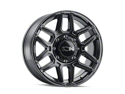 ION Wheels 146 Gloss Black 6-Lug Wheel; 17x9; 0mm Offset (07-14 Tahoe)