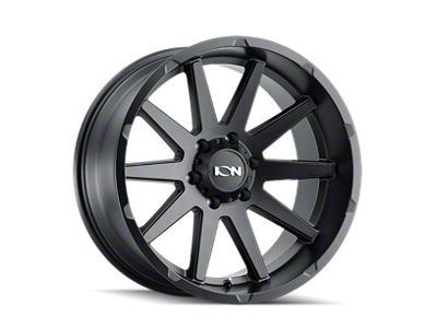 ION Wheels TYPE 143 Matte Black 6-Lug Wheel; 17x9; -12mm Offset (07-14 Tahoe)