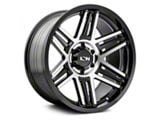 ION Wheels TYPE 147 Black Machined 8-Lug Wheel; 20x9; 18mm Offset (10-18 RAM 2500)