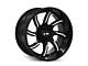 ION Wheels TYPE 151 Gloss Black Milled 8-Lug Wheel; 20x10; -19mm Offset (11-16 F-250 Super Duty)