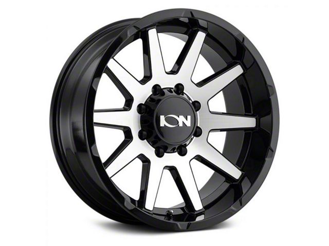 ION Wheels TYPE 143 Gloss Black Machine 6-Lug Wheel; 20x9; 18mm Offset (14-18 Silverado 1500)