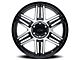 ION Wheels TYPE 147 Black Machined 6-Lug Wheel; 20x9; 0mm Offset (14-18 Silverado 1500)