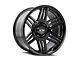 ION Wheels TYPE 147 Gloss Black 8-Lug Wheel; 20x9; 18mm Offset (15-19 Sierra 2500 HD)