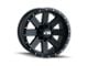 ION Wheels 134 Matte Black 8-Lug Wheel; 18x10; -19mm Offset (15-19 Silverado 2500 HD)