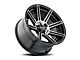 ION Wheels TYPE 149 Black Machined 8-Lug Wheel; 20x9; -12mm Offset (15-19 Silverado 2500 HD)