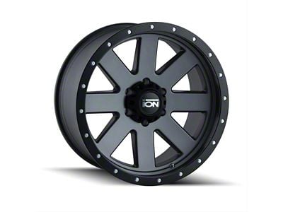 ION Wheels TYPE 134 Matte Gunmetal Beadlock 6-Lug Wheel; 17x8.5; 6mm Offset (15-20 Tahoe)