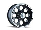 ION Wheels TYPE 174 Black Machined 6-Lug Wheel; 17x9; 0mm Offset (15-20 Yukon)