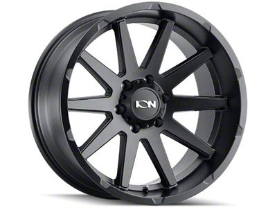 ION Wheels TYPE 143 Matte Black 6-Lug Wheel; 20x9; 0mm Offset (2024 Ranger)