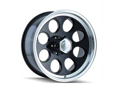 ION Wheels TYPE 171 Black Machined 6-Lug Wheel; 17x9; 0mm Offset (2024 Ranger)