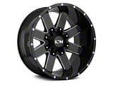 ION Wheels TYPE 141 Gloss Black Milled 5-Lug Wheel; 20x10; -19mm Offset (94-01 RAM 1500)