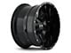 ION Wheels TYPE 141 Gloss Black Milled 5-Lug Wheel; 20x10; -19mm Offset (94-01 RAM 1500)