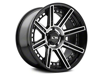 ION Wheels TYPE 149 Black Machined 8-Lug Wheel; 20x10; -24mm Offset (94-02 RAM 2500)