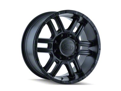 ION Wheels 179 Matte Black 6-Lug Wheel; 17x8; 10mm Offset (23-24 Canyon)