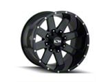 ION Wheels TYPE 141 Gloss Black Milled 6-Lug Wheel; 17x9; 18mm Offset (23-25 Canyon)