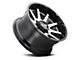 ION Wheels TYPE 143 Gloss Black Machine 6-Lug Wheel; 18x9; 18mm Offset (23-24 Canyon)