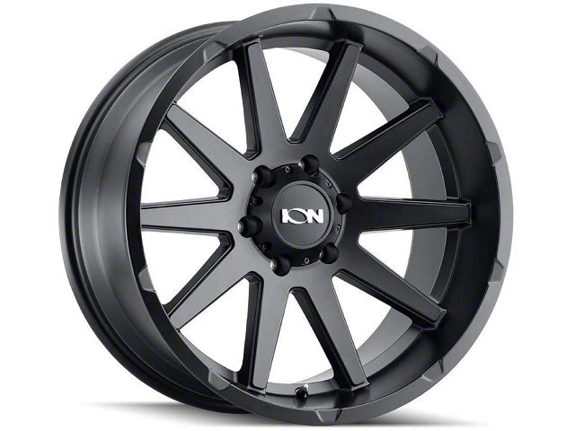 ION Wheels TYPE 143 Matte Black 6-Lug Wheel; 20x9; 0mm Offset (23-24 Canyon)