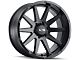 ION Wheels TYPE 143 Matte Black 6-Lug Wheel; 20x9; 0mm Offset (23-24 Canyon)