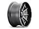 ION Wheels TYPE 143 Matte Black 6-Lug Wheel; 20x9; 18mm Offset (23-24 Canyon)