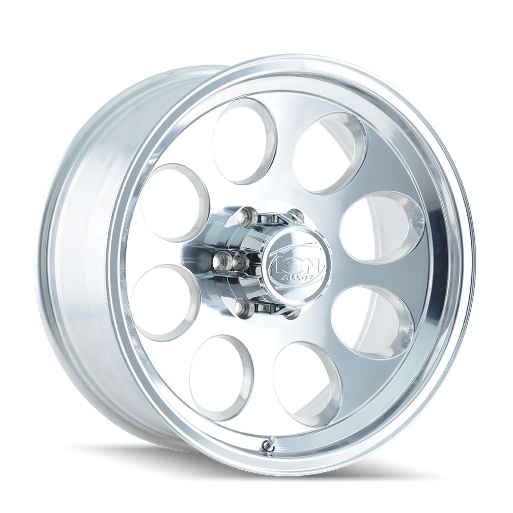 ION Wheels Dakota 171 Polished 5-Lug Wheel; 15x10; -38mm Offset 171 ...